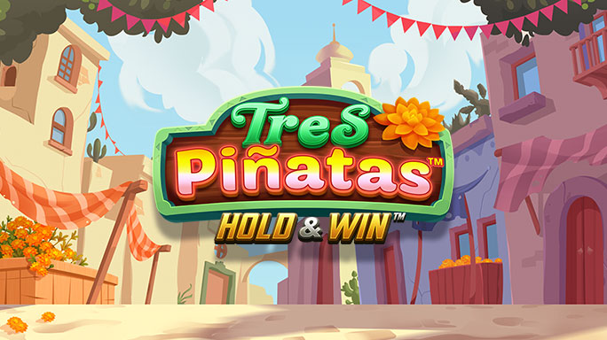 Tres Pinatas Hold & Win